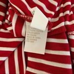 Jonathan Martin  Dress‎ Small Red Striped Sleeveless Cocktail Retro Photo 6