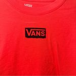 Vans Orange Long Sleeve Crop Top! Photo 1