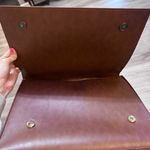 Ecosusi Leather Laptop Messenger Bag Briefcase Satchel Work Brown Bow Photo 7