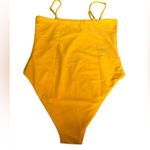 Bikini Hut Mustard Yellow Swimsuit Size M Photo 3