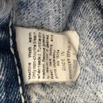 Palmetto's Vintage 1980s Acid Wash High Rise Denim Mini Skirt size 9 Blue Photo 3