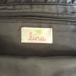 Lina Black Woven Crochet Braided Strap Purse Photo 8