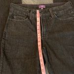 NYDJ Marca black legging jeans, mid-rise, strait leg, size 6 Photo 6