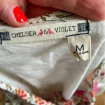 Chelsea and Violet  Pink Floral Bohemian Sleeveless Midi Dress Photo 6