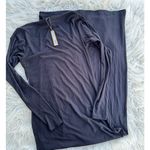 SKIMS Soft Lounge Long Sleeve Dress Onyx Size XL Photo 6