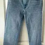 Hudson NWT  Jeans Ankle Ginny Straight Size 27 Light wash raw hem RUNWAY MSRP$198 Photo 0