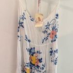 NWT In Bloom by Jonquil All My Loving Chemise in Ivory Blue Floral Large White Photo 0