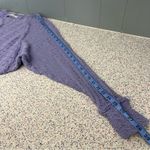 We The Free  Thien's Hacci Sweater Long Sleeve Top Periwinkle Purple Women’s L Photo 8