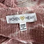 Woven Heart  Tie Dye Fringe Kimono Photo 6