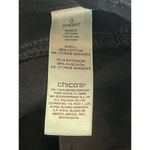 Chico's  Black Straight Leg‎ Jeans Comfort Stretch Denim Size 0 Short Photo 6