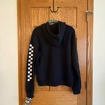 MTV Classic Logo Checkered Hoodie Black/Green Size S Pullover Long Sleeve Photo 2