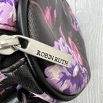 Robin Ruth  Bag San‎ Francisco California Handbag Purse Purple Rose Black Photo 11