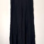 Anthropologie Linen Flare pants black size 10 Tall NWT Photo 4