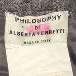 Philosophy di Alberta Ferretti Skirt Grey (Gray) Pencil Skirt Sz 6 EUC Designer Gray Photo 5