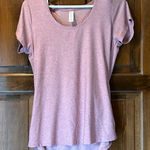 Marika Size Small Light Pink Short Sleeved Athletic Shirt Work Out Top Photo 0