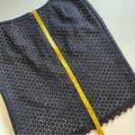 Karl Lagerfeld Navy Crochet 2 Piece Set Top and Skirt, Size 16 Photo 12