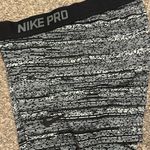 Nike Black White  Dri-Fit Spandex Pro Shorts S Photo 1