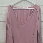 Free People  We the Free Pink Thermal Top size M Photo 7