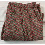Vineyard Vines Unisex Red & Green Whale Logo Elastic Waistband Pajama Lounge Pan Photo 0