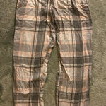 Sonoma pink plaid pajama pants Photo 0