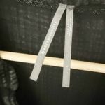 Anthropologie BY  | Weathered Black Flutter Boho Tiered Gauze Midi Dress | Large Photo 3