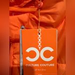 Culture Couture Orange Jacket Detachable Sleeves for Vest. Size M NWT Size M Photo 6
