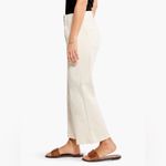 Paige Brooklyn Wide Leg Crop Jeans Size 30 in Quartz Sand Photo 2