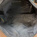 Vintage LAUREN Ralph Lauren Black Leather Small Hobo Shoulder Bag Purse Handbag Photo 5