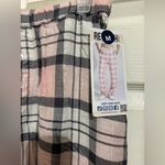 REWASH NWT  pink gray silver Plaid Lounge dorm Pants medium Photo 3