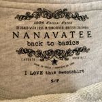Nanavatee Distressed Raw Hem Gray Sweatshirt Photo 4