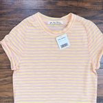 Free People • Night Sky Tee pink stripe Summer Rose baby t shirt Photo 3