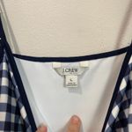 J. Crew Factory Blue & White Gingham Check Active Skort Dress Size Large Photo 4