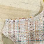 Akris Punto  pink/cream shift tweed mini dress NEW Photo 10