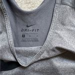 Nike Gray Fitted Sleeveless Tank Top Photo 1