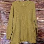 Aerie Oversized Longsleeve Orange Sweater. Size Small. Photo 0