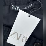 ZARA Black Cargo Jogger Pants | NWT | Women’s Size L Photo 1