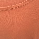 Women’s Casual Long Sleeve Ribbed Crewneck Crop Shirt Size M Photo 3