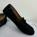 Vionic  Womens Virginia Moccasin Shoes Sz 8 Black Leather Nubuck Comfort Shoe Photo 13