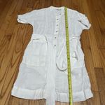 Faherty Prado Linen Dress In White Size XS Photo 6