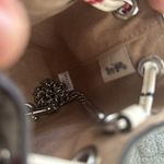 Coach Drawstring Wristlet With Cherry Print - Novelty Leather/Silver/Chalk Multi Photo 7