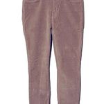 Lucky Brand  Ava Skinny Corduroy Pants Antler Pink Size 6/28 7WD10830‎ Photo 0