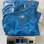 ZARA EUC  women’s bright blue off-shoulder ruffle sleeve fitted bodysuit large‎ Photo 7