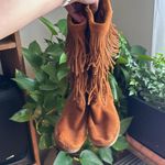 Minnetonka Brown Booties with Two Layer Fringe 9 Photo 5