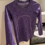 Lululemon Purple Swiftly  Long Sleeve Photo 0