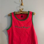 Juicy Couture “juicy vibes” pink and green tank size L Size L Photo 1