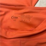 Zyia  Legging Tangerine Angle Block Light n Tight Hi-Rise 7/8 Size 6-8 Medium Photo 5