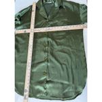Victoria's Secret  sleepshirt women’s size medium green VTG 1997 Button up shirt Photo 7