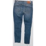 Lucky Brand Women's  Blue Casual Straight Leg Distressed Skinny Jeans Size 2 / 26 Photo 1