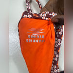 NWT Frankies Bikinis Eden Halter Bikini Top in Brown Buttercup XL Photo 4