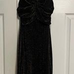 Y2K Sele Black & Gold Halter Dress Size M Photo 1